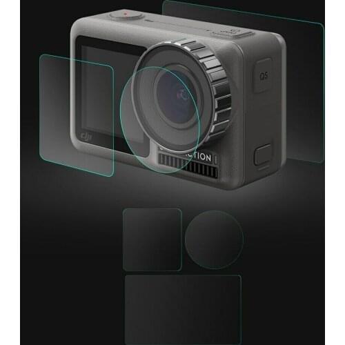 Tempered Glass Protector Scratch-resistant Protective Film DJI Camera Accessories for DJI Osmo Action Sport Camera