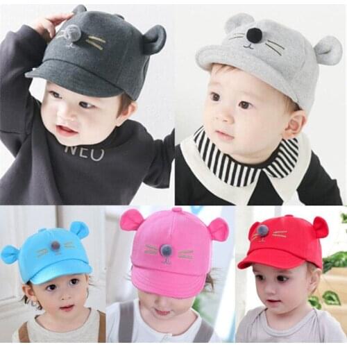 2019 Emmababy Lovely Winter Autumn Newborn Kids Baby Boy Girl Pom Hats Winter Warm Cotton Bobble Beanie Cap