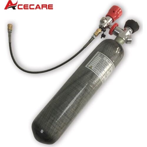 AC102301 Acecare 2L 30MPa 4500psi Refilling Paintball/HPA Tank/Cylinder For PCP Air Gun For Hunting With Valve & Filling Station