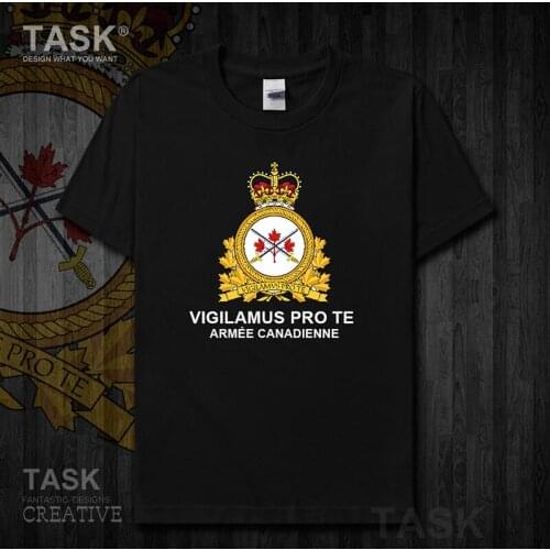 Army Canada Military mens t shirt new Tops t-shirt Short sleeve clothes country Army Tactical sports sweatshirt Fashion 01