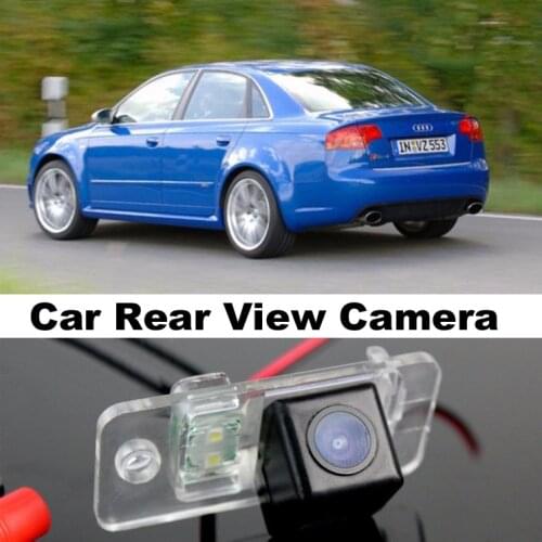 Car Camera For Audi A4 S4 RS4 2001~2008 High Quality Rear View Back Up Camera For Top Gear Friends to Use | CCD With RCA