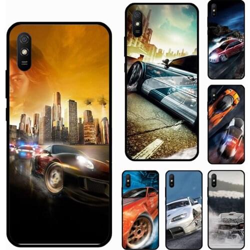 Luxury Car Drift For Xiaomi Redmi Note 9 Pro 8 Note 10 Pro 8T 9S Cover For Redmi 9T 9A 9C 7A 8A K40 Case