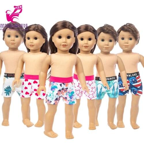 18 inch girl doll cotton underpants shorts baby doll cotton underwear