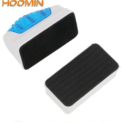 HOOMIN Glass Algae Cleaner Strong Magnets Aquarium Cleaner Floating Magnetic Brush Fish Tank Clean Tool