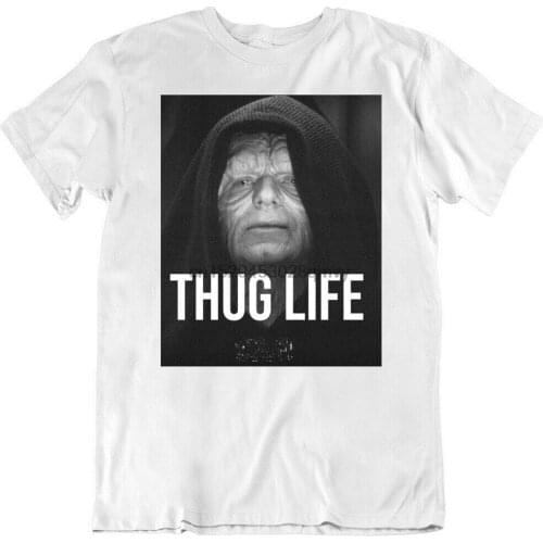 Emperor Palpatine Darth Sidious Rise of Skywalker Thug Life Movie Fan T Shirt
