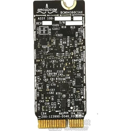 661-8143 653-0029 Wifi Bluetooth Airport Card for Macbook Pro Retina 15" A1398 13" A1502 BCM94360CSAX wifi card 2013