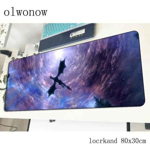 Skyrim mousepad gamer Gorgeous 800x300x3mm gaming mouse pad Colourful notebook pc accessories laptop padmouse ergonomic mat