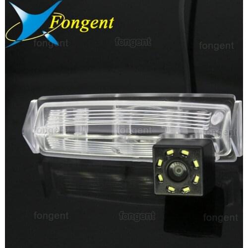 For Mitsubishi Grandis NA Pajero Sport 2008 2014 2015 2016 2017 Car Rear View Camera Bracket License Plate Lights Housing Mount