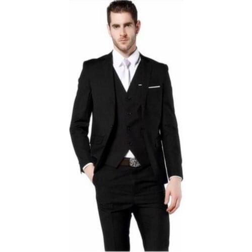 New Men’s Suit Smolking Noivo Terno Slim Fit Easculino Evening Suits For Men hochzeitsanzug mens tuxedo groom Wedding Formal
