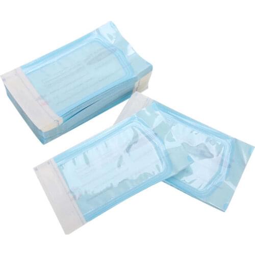Teeth Whitening 200pcs / Box Self Sealing Cleaning Pouch Storage Bag for Dental Materials Tool (83 x 160mm) Dental Lab
