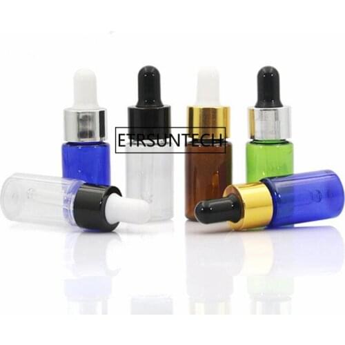 10ml 15ml 20ml Empty PET Dropper Bottle with Black White Pipette Head Makeup Cosmetic Essential Oil Sample Bottles F1463