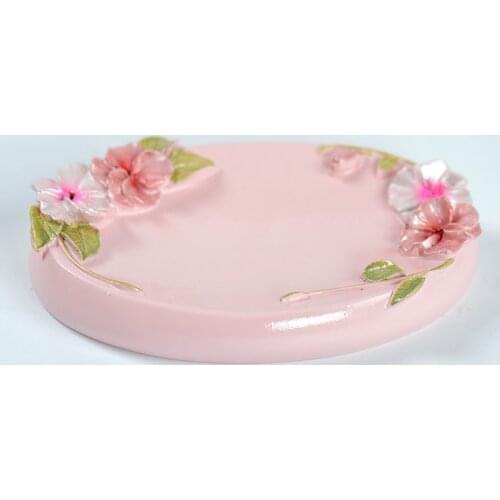 Handmade Silicone Concrete Mould Flower Shaped Coaster Tool