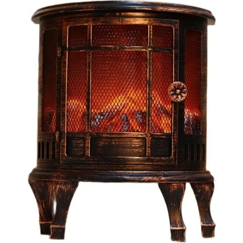 2021 New Fireplace Charcoal Fire wind lamp basin decoration christmas scene decoration window decoration USB home decoration