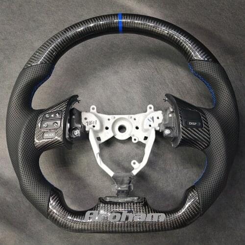 High Quality Customized Carbon Fiber Steering Wheel For Lexus IS IS250 IS250C IS300 IS350 IS300C IS350C F SPORT
