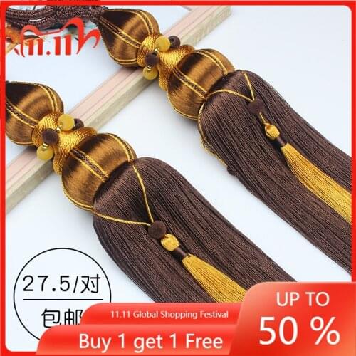 Curtain Bandage Curtain Tassel Simple Modern Storage Curtain Rope Hook Bandage Lace-up Drawstring decorative balls