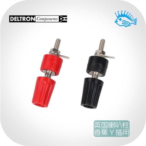 1PCS New British DELTRON amplifier speaker speaker terminal 4MM banana socket LS3/5A terminal