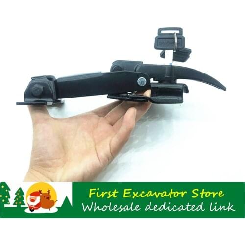 Excavator accessories For HYUNDAI R R215 225 305 335-7 engine head lock cylinder head lock hook hood rear cover High Quality