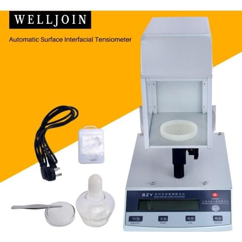 Automatic Surface Interfacial Tensiometer Tension Platinum Ring method BZY-202
