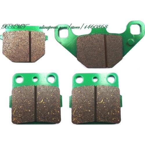 For KAWASAKI 100 KX 1988 - 1991 Disc Brake Pads Pill Front Rear 1990 1989