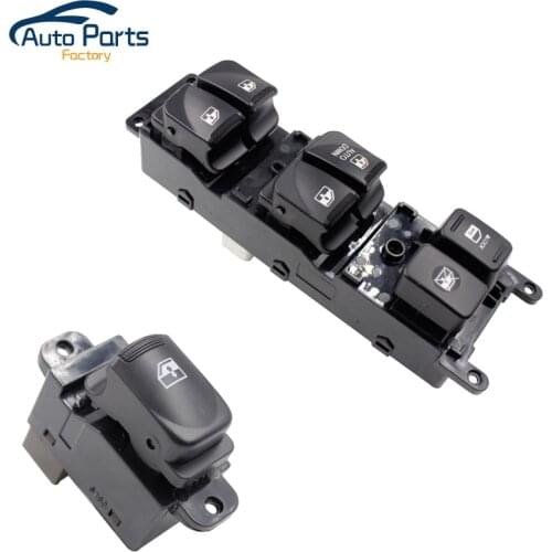 Master Power Control Window Switch For Hyundai Accent 2007-2008 93580-1E001 935701E110 93570-1E110 93580-1E001 93580-1E000