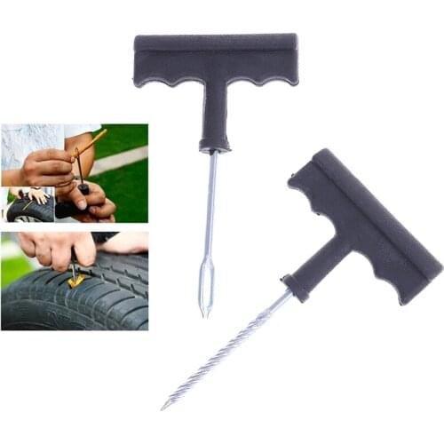 Auto Bike Tubeless Car Tire Repair Tool Tire Repair Kit Studding Tool Tire Tyre Puncture Plug Garage Car Accessories