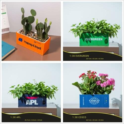 Creative model container flowerpot there are many styles can be customized