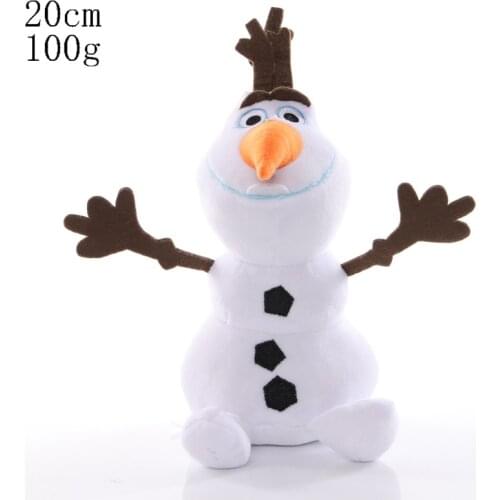 12cm/20cm Disney Frozen Snowman Olaf Plush Toys Stuffed Plush Dolls Kawaii Soft Stuffed Animals For Kids Birthday Gifts