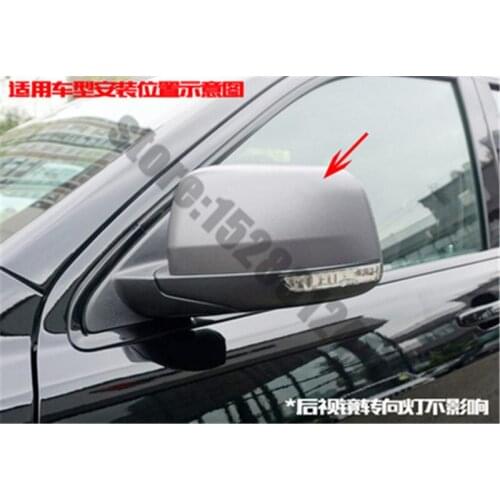 For Jeep Grand Cherokee 2011-2017 ABS Chrome Car Side Door Rearview Mirrors Cover Trim Car styling