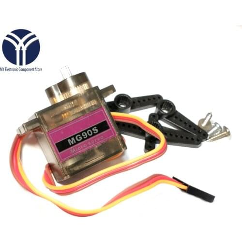 NEW MG90S 9g Metal Gear Mini Rc Servo Upgraded SG90 Micro Servos for Smart Vehicle Helicopter Boat Car