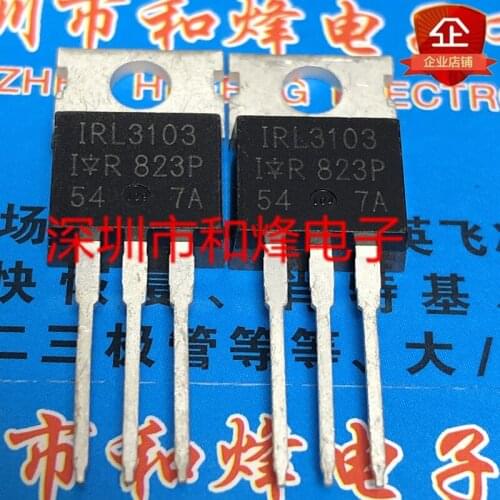 Original 5pcs/ IRL3103 TO-220 30V 64A