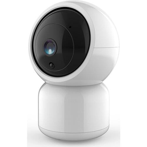 Supports Two Way Audio and Motion Detect Tuya APP White Smart Remote Control 1080P HD WiFi Camera