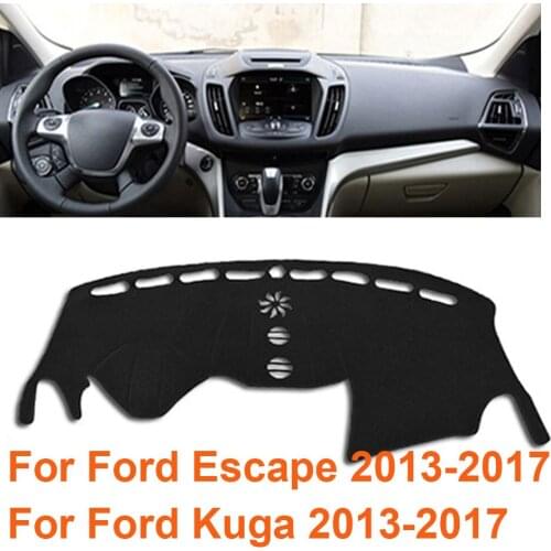 Anti-Slip Mat For Kuga 2013-2017 DashMat Sun Dashboard Mat Cover Pad Car Interio