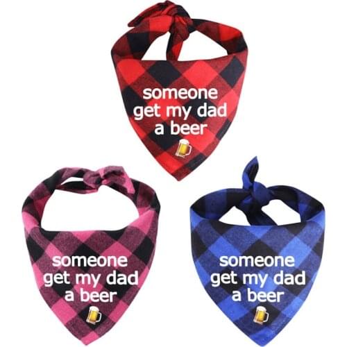 Pet Scarfs Adjustable Pet Puppy Cat Scarf Bandana Collar Neck Scarf Dog Saliva Towel Dog Cotton Accessories Printing Triangle B