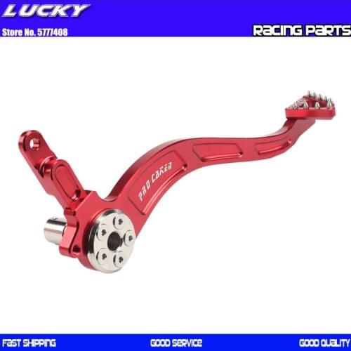 CNC Billet Rear Foot Brake Pedal Arm Lever For Honda CRF150F 2003-2018 CRF230F 2003-2018