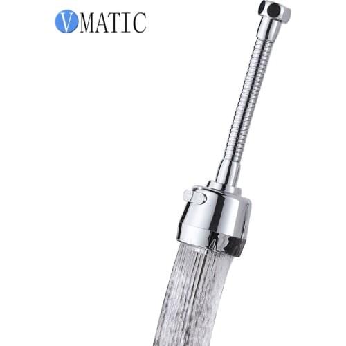 2 Spray Setting Stainless Steel Faucet Water Saving Device Kitchen Gadgets Sprinkler Spray Extension Filter Length 16.5cm