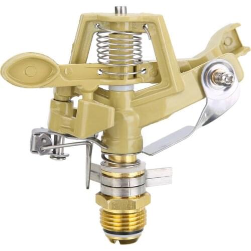 Lawn Sprinkler , Garden Water Sprinkler Water Impact Sprinkler , Metal 360 Gear Drive BB3210