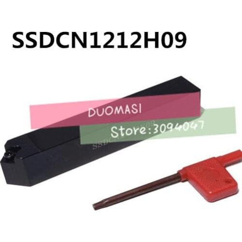 SSDCN1212H09 12*12mm Metal Lathe Cutting Tools Lathe Machine CNC Turning Tools External Turning Tool Holder S-Type SSDCN