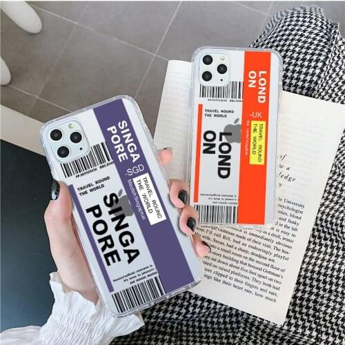 Vintage Art Label Transparent Soft Phone Case for Samsung M21 M31S M41 M51 M10 M20 M30S M40 A8 A9 A12 A80 A90 A81 A91 TPU Cover