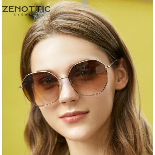 ZENOTTIC Women's Sunglasses Transparent Glasses