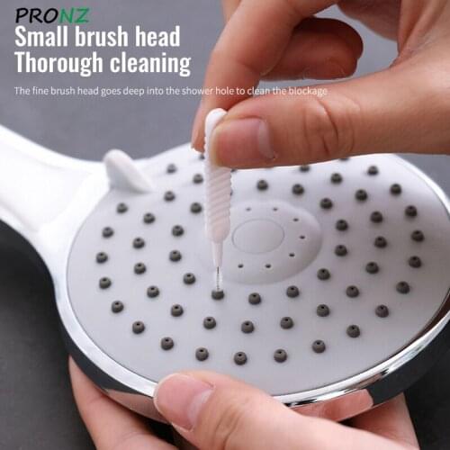 10/20/30/50Pcs Shower Head Cleaning Brush Washing Anti-clogging Small Brush Pore Gap Cleaning Brush Kitchen Phone Hole