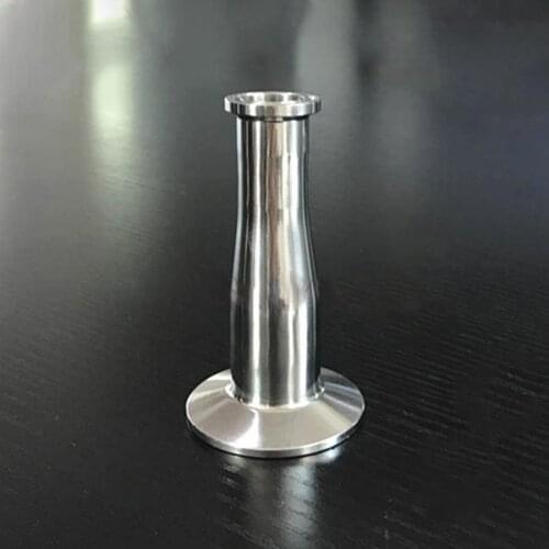 19mm 3/4" x 12.7mm 1/2" Pipe OD 1.5" Tri Clamp x 0.5" Tri-Clamp SUS 304 Stainless Sanitary Reducer Fitting Homewbrew