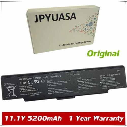 7XINbox 11.1V 5200mAh Laptop Battery VGP-BPS2C VGP-BPL2C VGP-BPS2A VGP-BPS2B VGP-BPS2 For Sony VGN-AR21 VGN-C51 VGN-AR11
