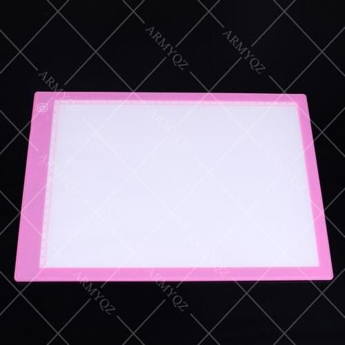 Diamond Painting Accessories a4 with scale Led Light Pad Board for Diamond Art Painting Tools A4 Led Lamp USB Powered