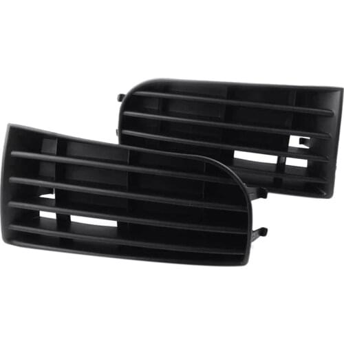 Car Lower L+R Fog Light Grille Lamp Cover Fit For Golf 5 MK5 2004-2009
