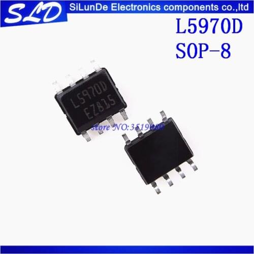 Free Shipping 50pcs/lot L5970D013TR SOP8 L5970D SOP L5970 SOP-8 5970D new and original in stock