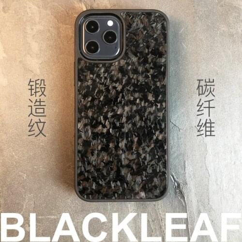 Suitable for Iphone11/11P/11pm/12/12Promax/12Pro/12Mini Forged Carbon Fiber Mobile Phone Case Light and Light Anti - Fall