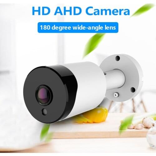 AHD Camera 1080P 5MP Surveillance High Definition Infrared Night Vision CCTV Security 180 Degrees Fisheye Cam Indoor Outdoor