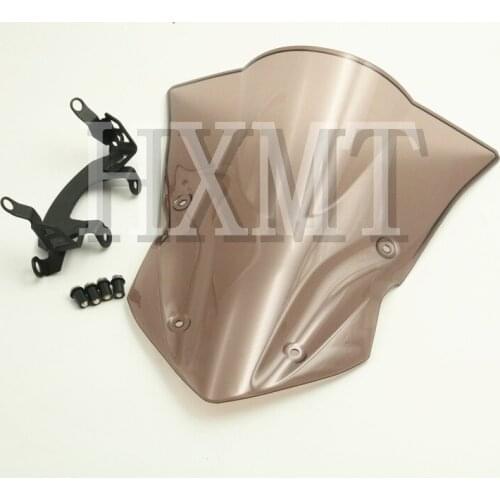 HotSale For Kawasaki Ninja Z900 Z 900 2017 2018 2019 2020 Smoke Motorcycle Bike Windshield WindScreen Double Bubble