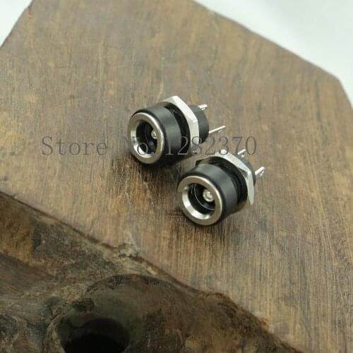 [SA] DC female panel mounting 2.1 / 5.5 --100pcs/lot