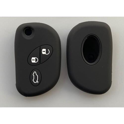 Silicone Car Key Cover case For Maserati Quattroporte Ghibli Levante GranTurismo GranCabrio 3button flip key